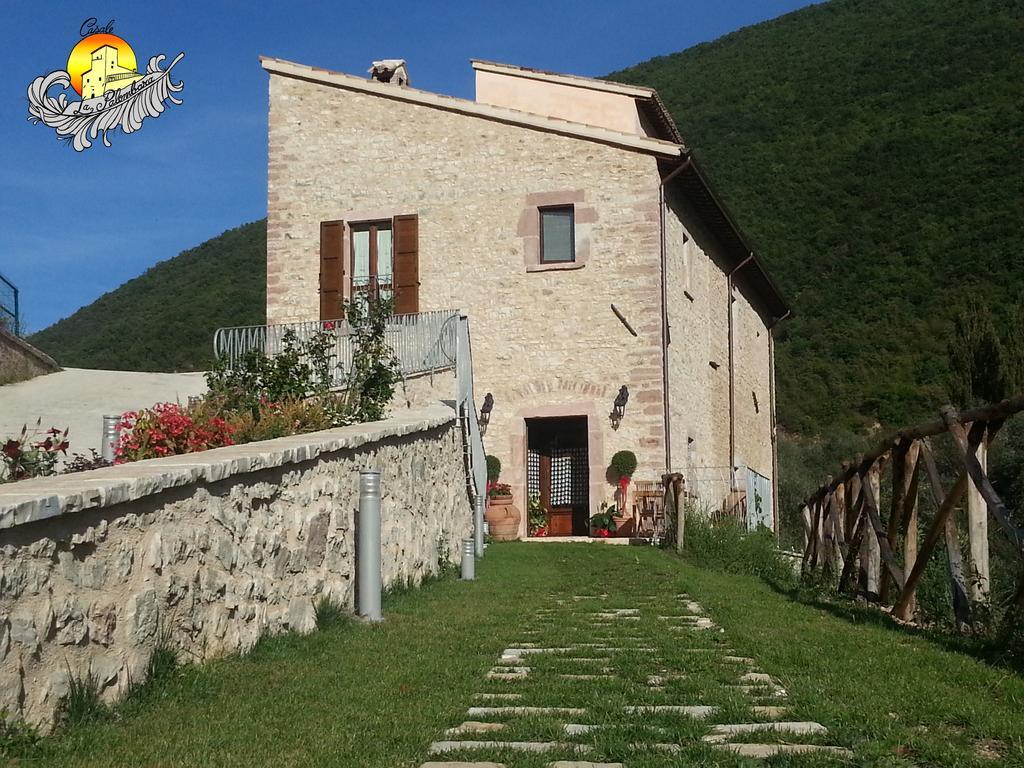 Agriturismo Casale La Palombara Cerreto di Spoleto ภายนอก รูปภาพ